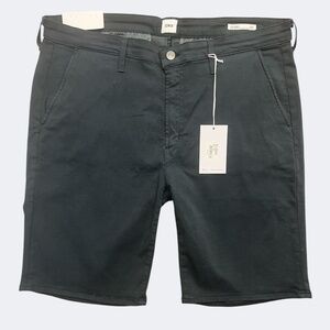 Edwin Short Men 38 Blue Chino High Performance Stretch Moisture Wicking Recovery